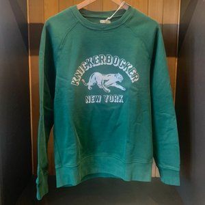 Knickerbocker - Big Cat Raglan Sweatshirt in Hunter